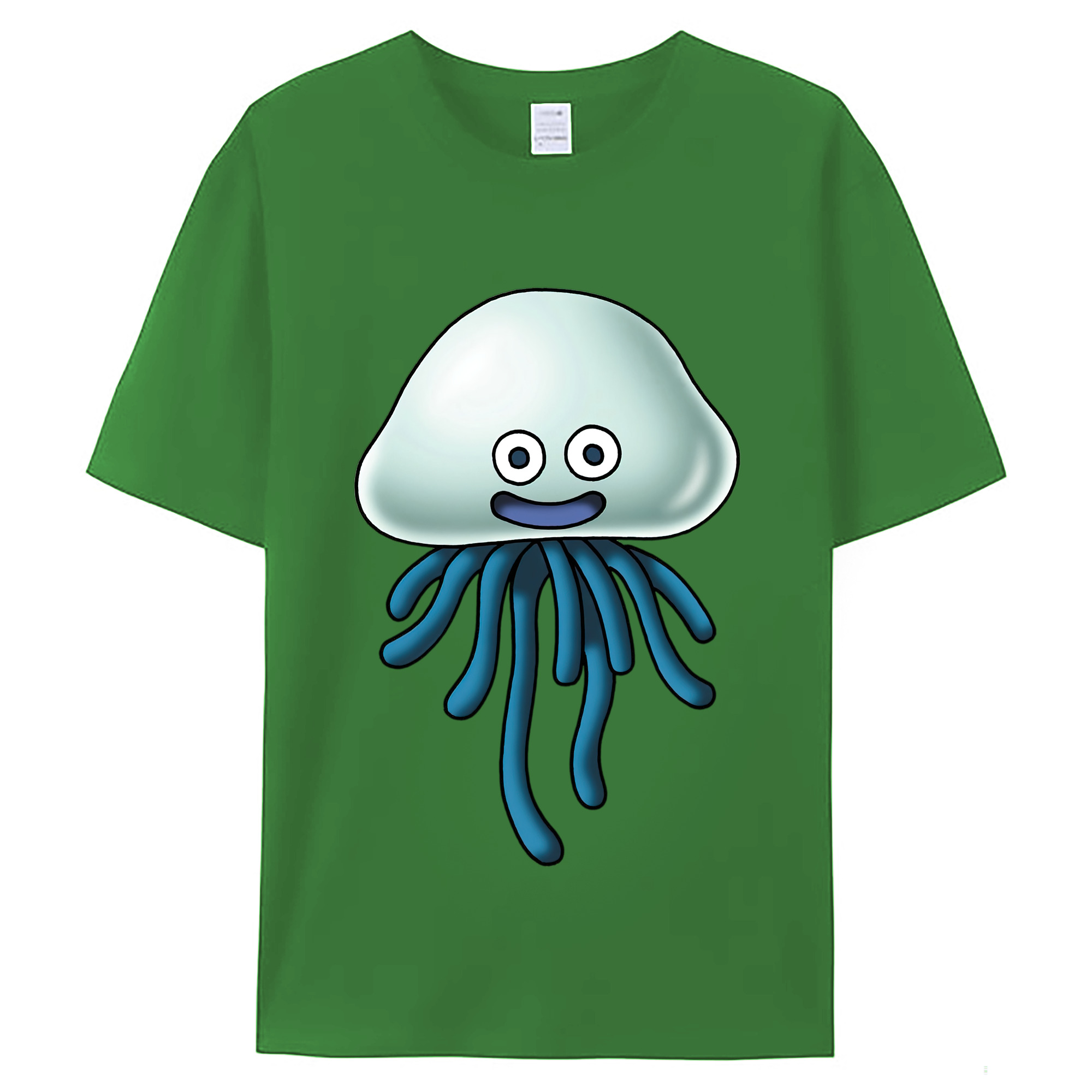 （画像用） ドラゴンクエスト Doragon Kuesuto Dragon Quest レディースカジュアルプリントTシャツ（綿100％）